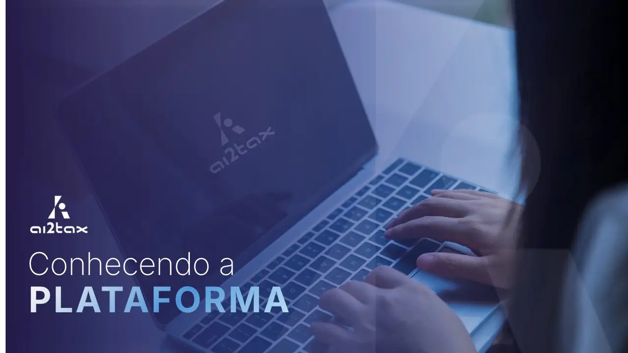 Capa de apresentação de demonstração de plataforma digital.